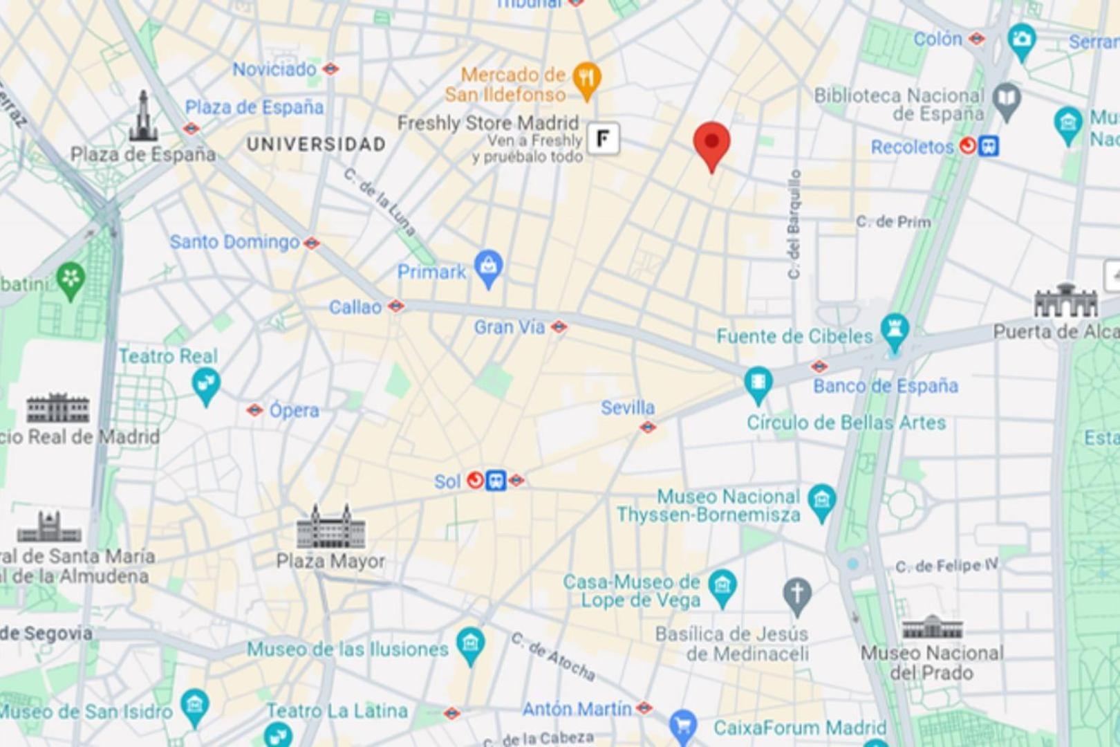 Confortable Apt Para 3 Pax A 1 Min De Gran Via Мадрид Экстерьер фото